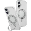 Miniatyrbild 1 av 3: UNIQ iPhone 16 Plus Mobilskal Swivix 360 Kickstand - Clear