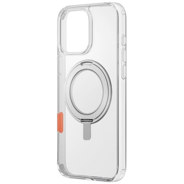 UNIQ iPhone 16 Pro Mobilskal Swivix 360 Kickstand - Clear
