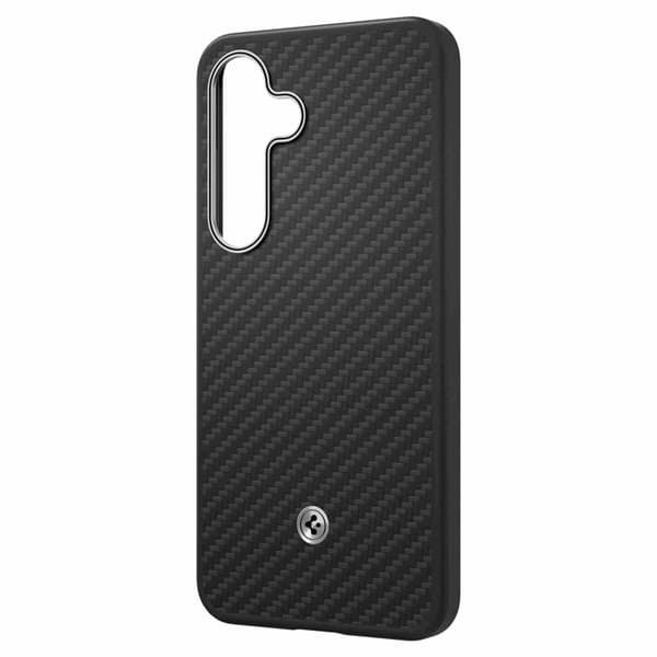 Spigen Galaxy S25 Plus Mobilskal Magsafe Enzo Aramid Magfit - Svart