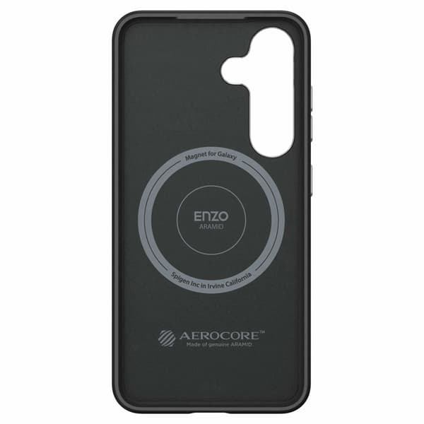 Spigen Galaxy S25 Plus Mobilskal Magsafe Enzo Aramid Magfit - Svart