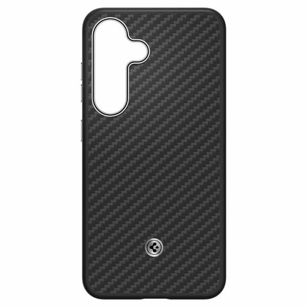 Spigen Galaxy S25 Plus Mobilskal Magsafe Enzo Aramid Magfit - Svart