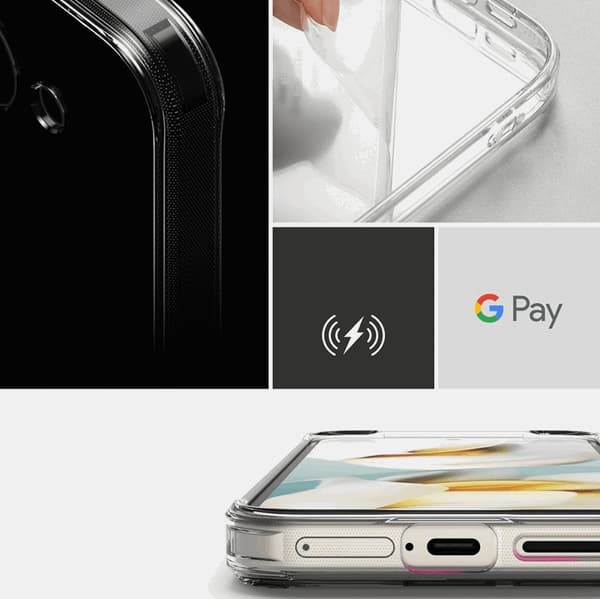 Ringke Google Pixel 9a Mobilskal Fusion - Clear