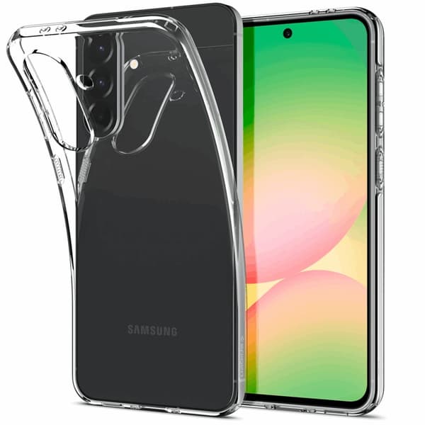 Spigen Galaxy A56 5G Mobilskal Liquid Crystal - Crystal Clear