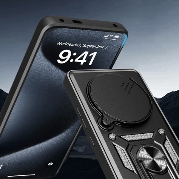 Tech-Protect Realme 14 Pro Plus Mobilskal Camshield Pro - Svart