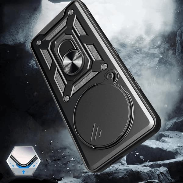 Tech-Protect Realme 14 Pro Plus Mobilskal Camshield Pro - Svart