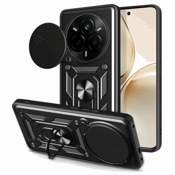 Tech-Protect Realme 14 Pro Plus Mobilskal Camshield Pro - Svart