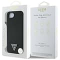 Miniatyrbild 8 av 8: Guess iPhone 16e Mobilskal MagSafe Grained Triangle - Svart