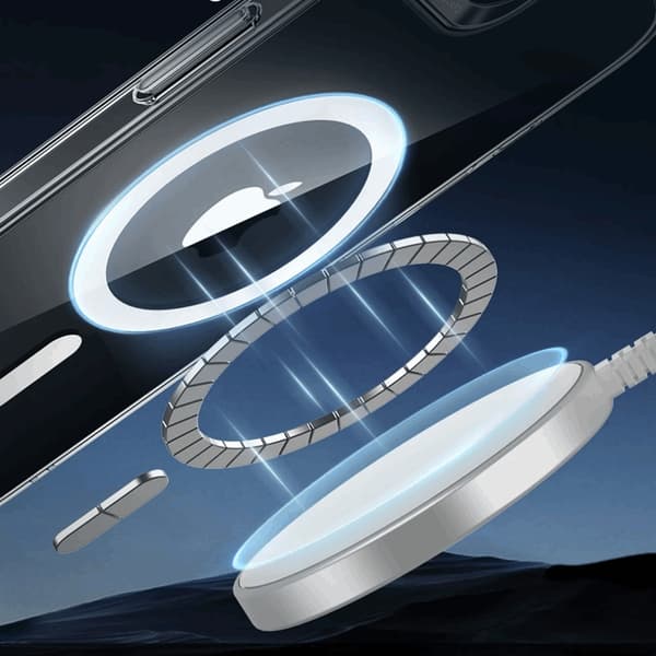 ESR iPhone 16e Mobilskal Magsafe Classic Hybrid Halolock - Clear