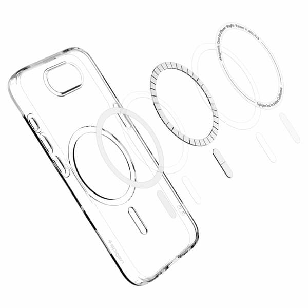 Spigen iPhone 16e Mobilskal Magsafe Liquid Crystal - Clear
