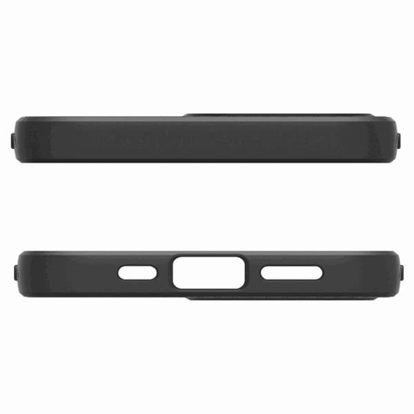 Spigen iPhone 16e Mobilskal Magsafe Liquid Air - Matt Svart