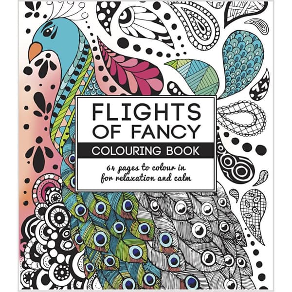 Målarbok Mindfulness - Antistress Coloring - Flights of Fancy