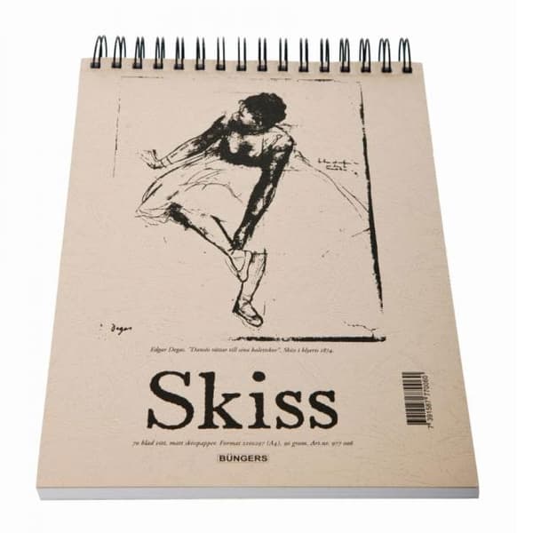 Skissblock Sketch A4 - 110g - 70 vita blad