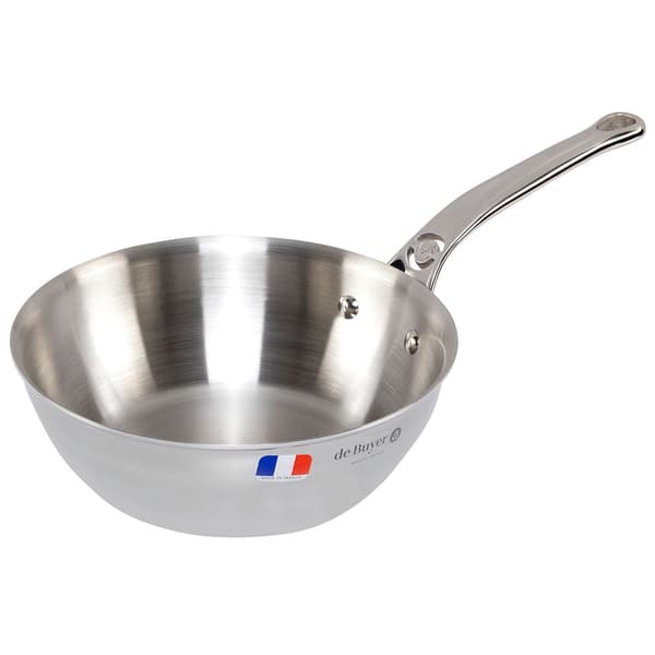 De Buyer Kaareva Affinity 20 Cm Panoroida Hopeinen