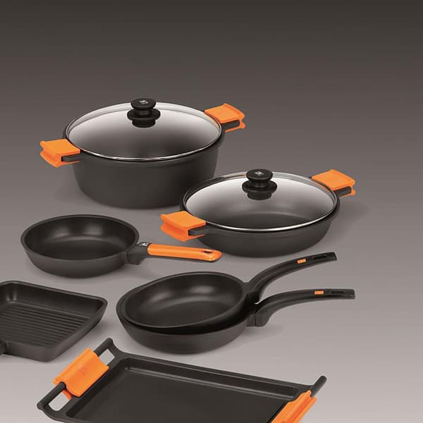 Bra Gjuten Aluminium Panorera 26 Cm Svart
