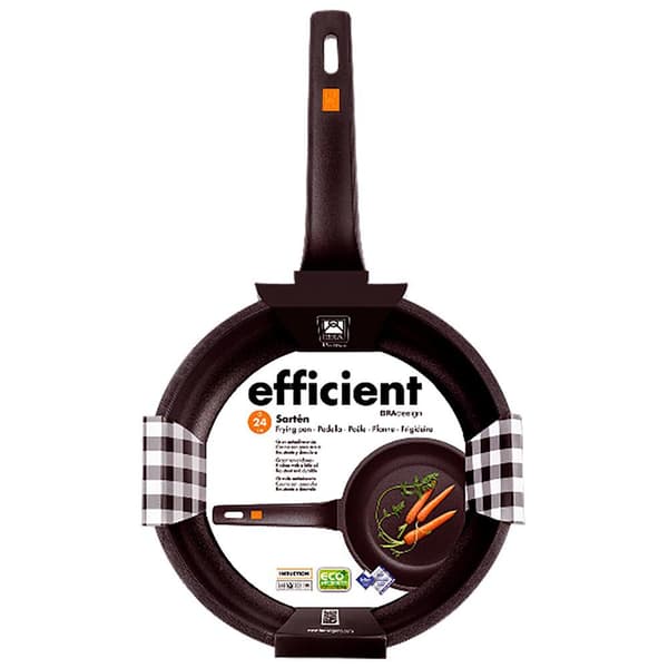 Bra Gjuten Aluminium Panorera 26 Cm Svart
