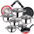 Pikkukuva 1 / 10: San Ignacio Keittoastiasetti Cassel 16/20/24 Cm Pk3887 12 Kappaleita Kanssa Aseta Pannut Hopeinen