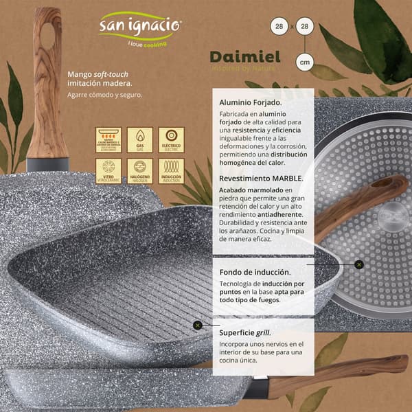 San Ignacio Keittoastiasetti Cassel 18/22 Cm Pk3854 12 Kappaleita Kanssa Aseta Pannut Hopeinen