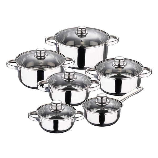 San Ignacio Keittoastiasetti Cassel 18/22 Cm Pk3854 12 Kappaleita Kanssa Aseta Pannut Hopeinen