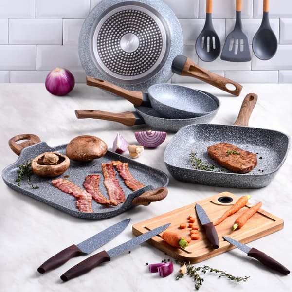 San Ignacio Keittoastiasetti Cassel 18/22 Cm Pk3854 12 Kappaleita Kanssa Aseta Pannut Hopeinen