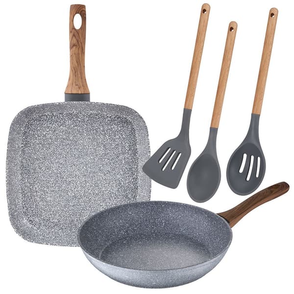 San Ignacio Pannor & Grill 28x28 Cm 4 Enheter Silver