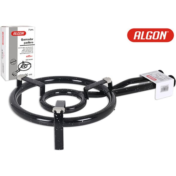 Algon Brännare Till Butan/propangas Paellero 35 Cm Silver