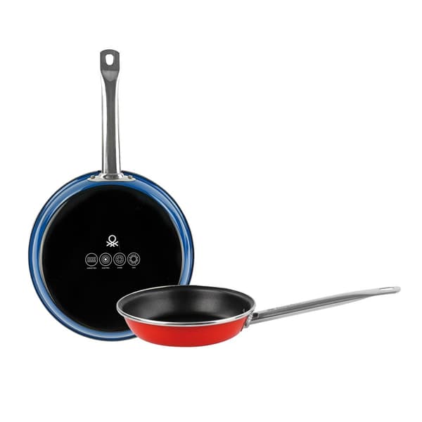 Benetton Set Med Kokkärl Be241 Ø20/24 Cm Flerfärgad