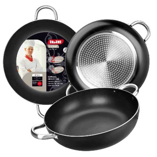 Ibili Honda 2 Handtag I-chief 32 Centimeter Fräsning Panorera Silver