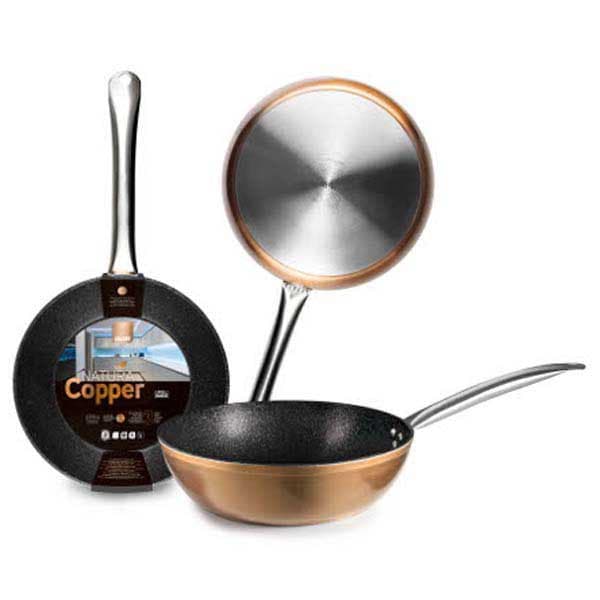 Ibili Stekpanna Honda Natura Copper 28 Cm Silver