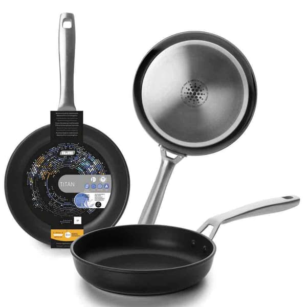 Ibili Paistinpannu Titan 26 Cm Hopeinen