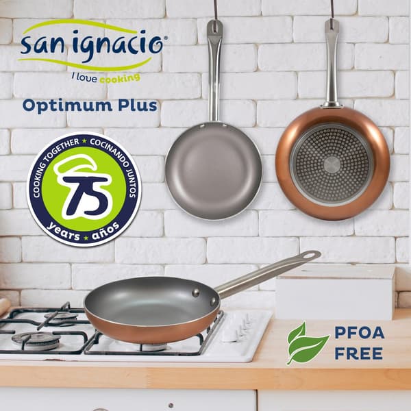 San Ignacio Köksredskap Set 18/22/26 Cm Pk3734 7 Bitar Med UppsÄttning Pannor Silver