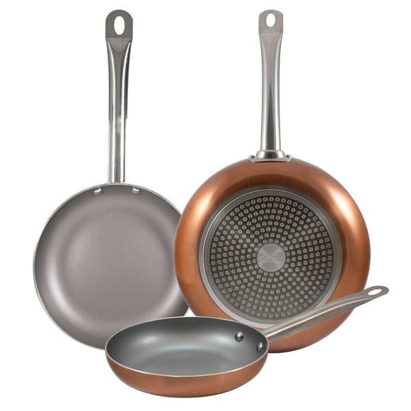 San Ignacio Köksredskap Set 18/22/26 Cm Pk3734 7 Bitar Med UppsÄttning Pannor Silver