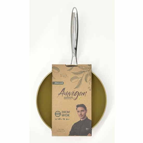 Amercook Amvegan By Fran Lopez 28 Cm Wok