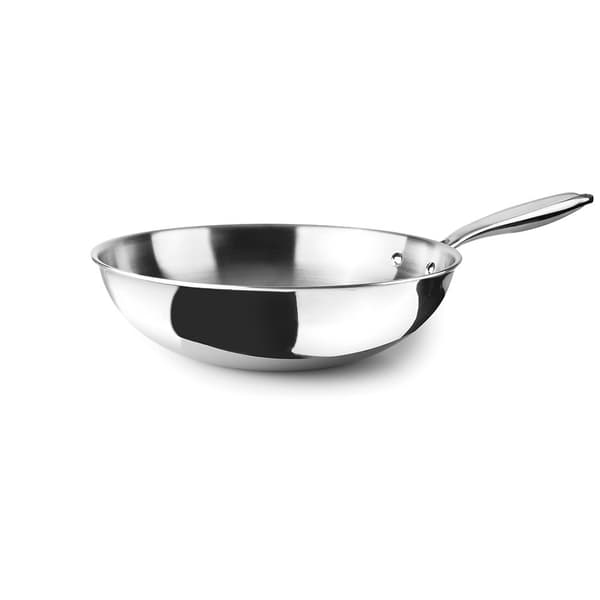 Ibili Triply Natural 30 Cm Wok