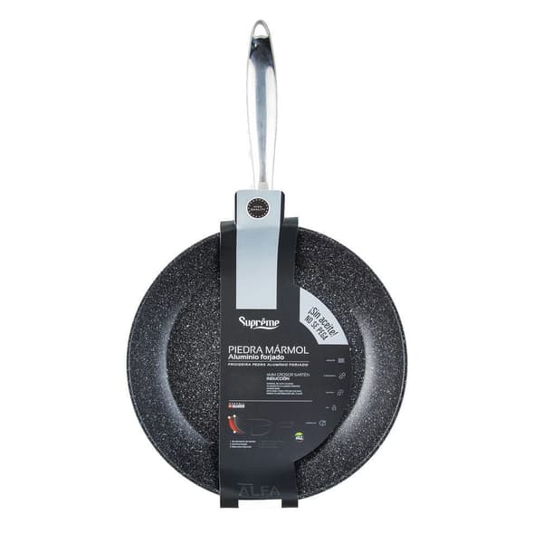 Supreme Smedede Aluminiummarmorstegepande 32 Cm