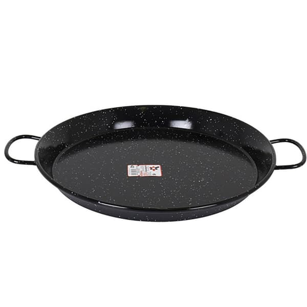 La Estrella Valenciansk Paella Marmoreret Stegepande 42 Cm Sort
