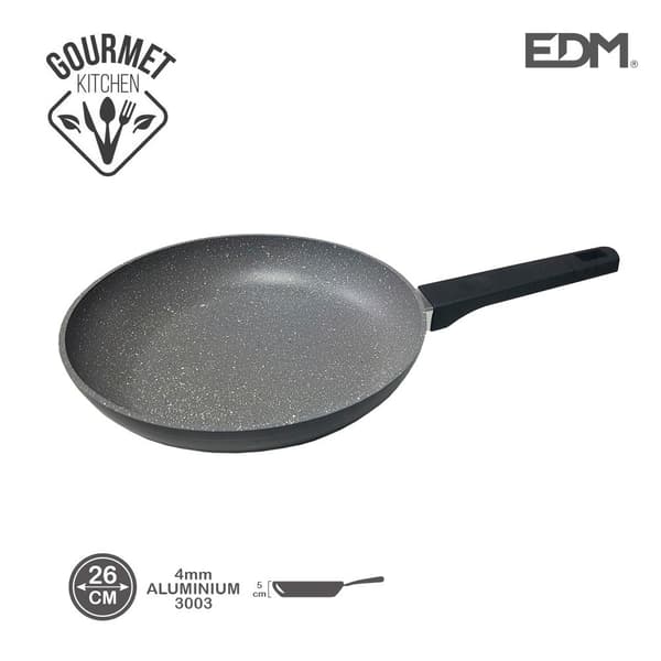 Edm Tarttumaton Paistinpannu Professional Line 26 Cm Musta