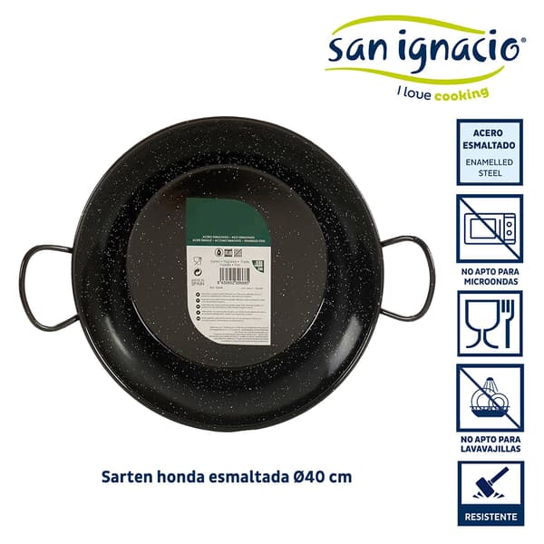 San Ignacio San Ignacio X La Dehesa Enameled 40 Cm Stegepande