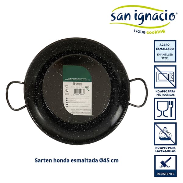 San Ignacio San Ignacio X La Dehesa Enameled 45 Cm Syvä Paistinpannu