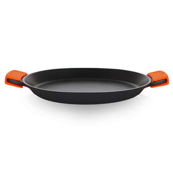 Orbegozo pda paellapanna i gjuten aluminium - mångsidighet och säkerhet i köket - silikonhandtag - non-stick