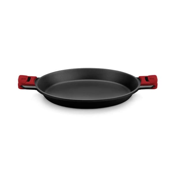 BRA Premiere Paella Pan - 36 cm - Gjuten aluminium - Non-Stick - Silikonhandtag