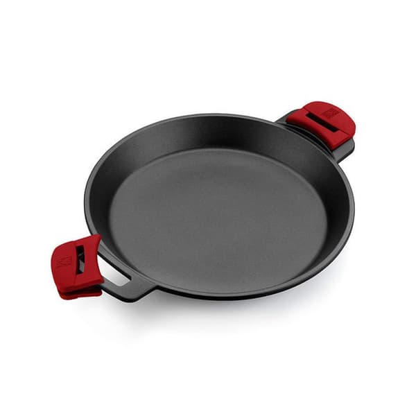 BRA Premiere Paella Pan - 36 cm - Gjuten aluminium - Non-Stick - Silikonhandtag