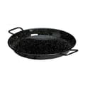 Miniatyrbild 3 av 3: Paella fat - LA VALENCIANA - 60 cm - Polerat stål - Emaljerad - Svart