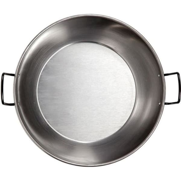 Traditionellt paellafat - LA VALENCIANA - Diameter 40 cm - Polerat stål