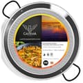 Miniatyrbild 2 av 5: Paellafat i polerat stål - VAELLO - La Valenciana - D: 46 cm - Lämplig för 12 personer