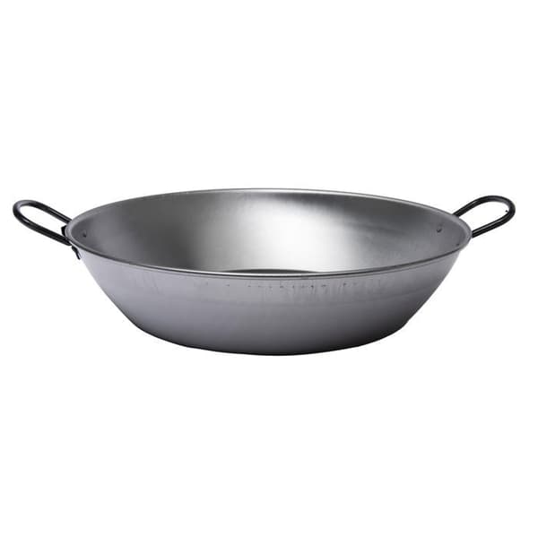 Panna för paella i metall höjd Ø 50 cm