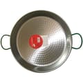 Miniatyrbild 1 av 2: Paellafat i polerat stål - VAELLO - La Valenciana - Diameter 50 cm - Lämplig för 14 personer