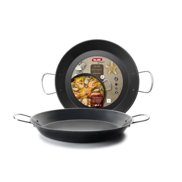 IBILI - Inducta paella panna, 32 cm, stål, non-stick, 5 portioner