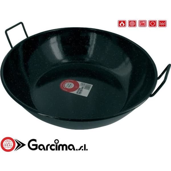 Garcima Hollow emaljerad paellaskål 60CM