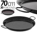 Miniatyrbillede 2 af 2: Paella pande, emaljeret stål, lavet i Spanien, 70 cm - 30 rationer