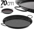 Miniatyrbillede 1 af 2: Paella pande, emaljeret stål, lavet i Spanien, 70 cm - 30 rationer